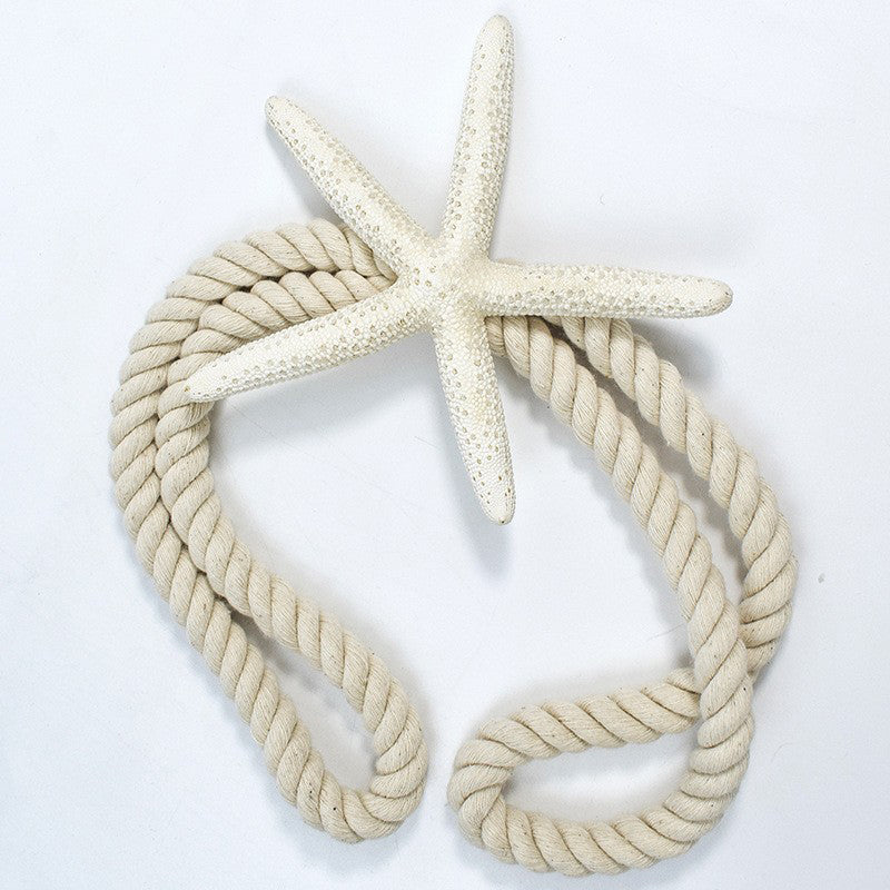Starfish decorative curtain tie